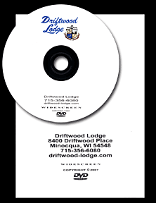 Driftwood Lodge promotional DVD package