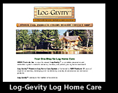 Log-Gevity log home care system web design
